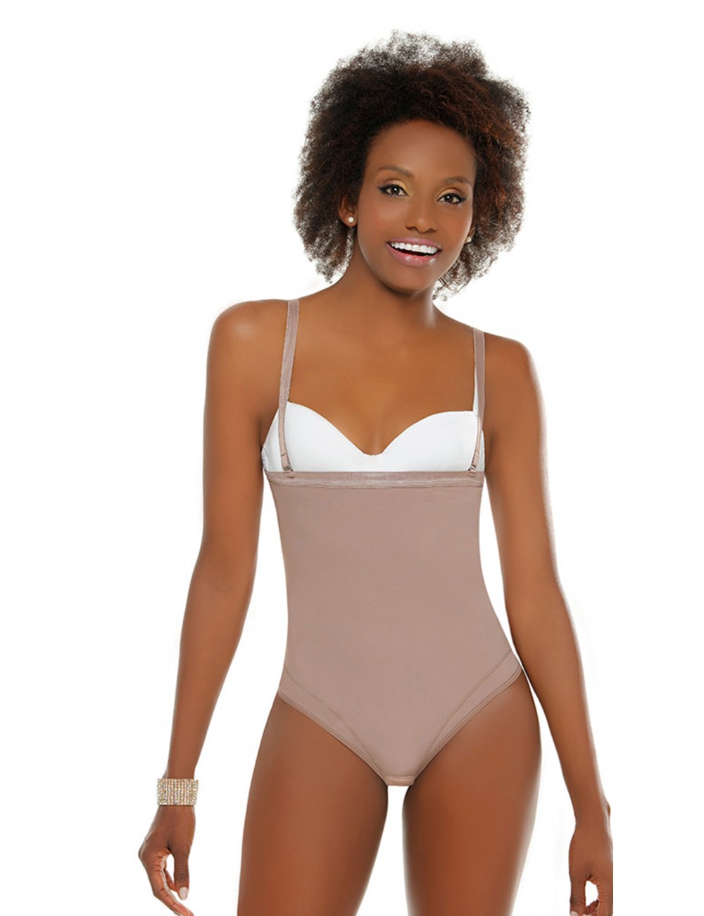 Colombian Bodys Shaper With Removable Straps 5F306BB-C