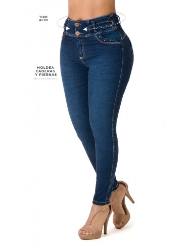 Jennee Jeans Butt Lifting Skinny Boot 71199PNT-B