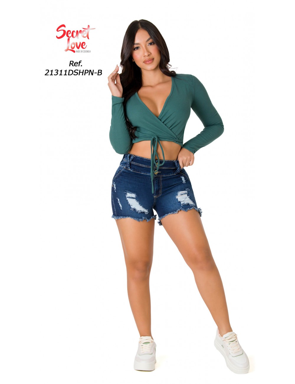 Joselyn Butt Lifting Shorts 21311DSHPN-B